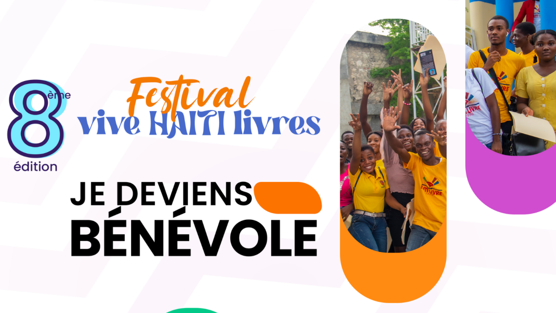 Vous souhaitez devenir bénévole au festival Vive Haïti Livres?